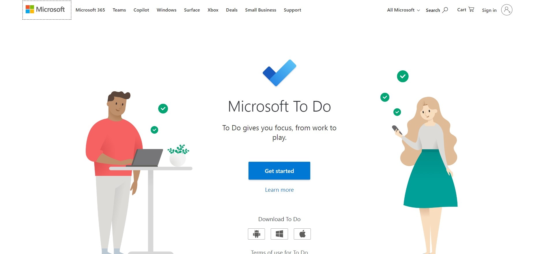 Microsoft to do home page