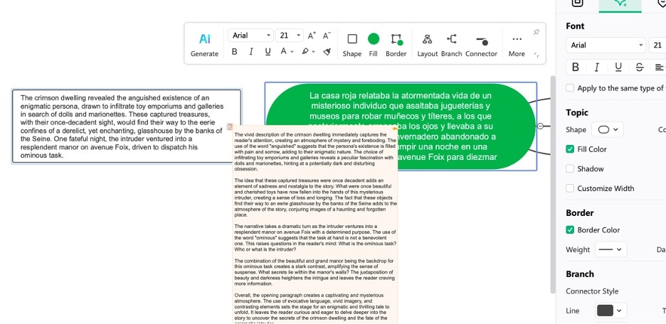 EdrawMind Smart Annotation