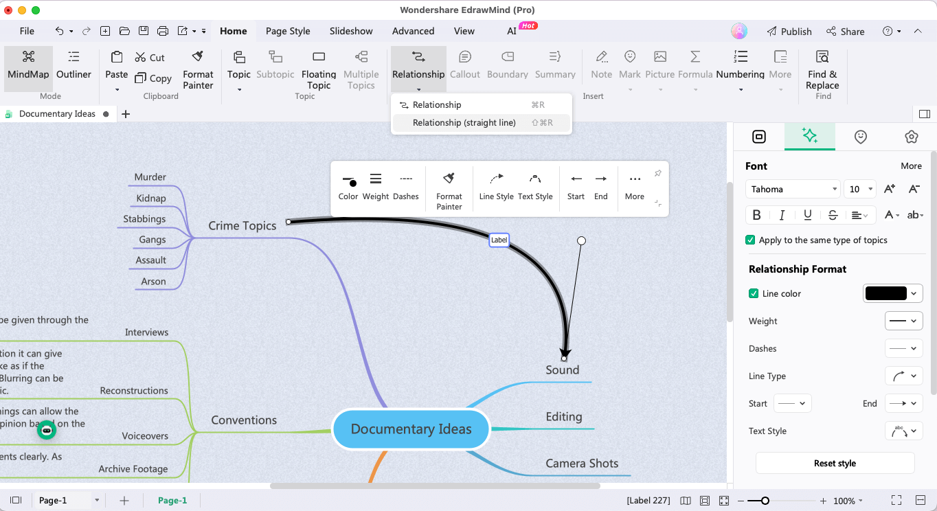 how to make an idea map in edrawmind