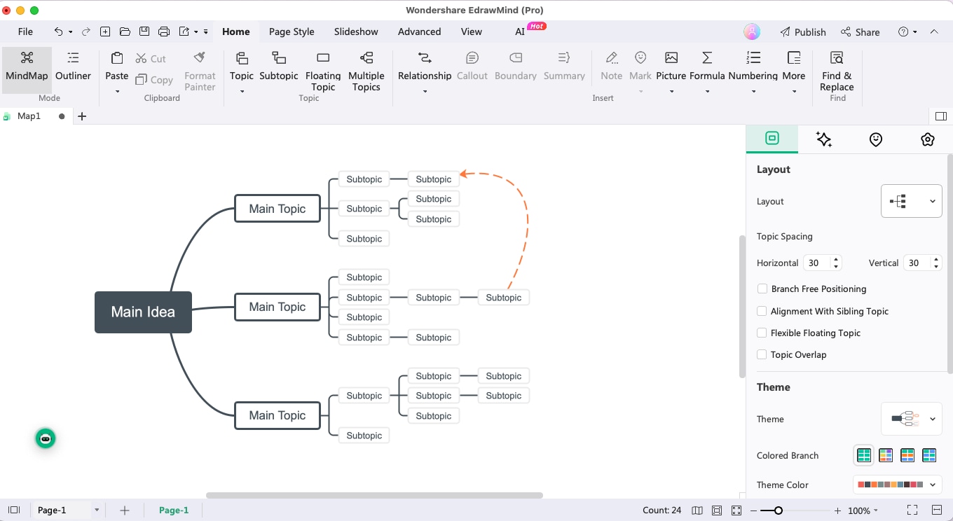 Wie man eine Mind Map erstellt