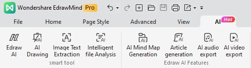 ai features in edrawmind