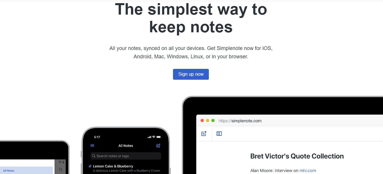 simplenote open source app: simplenote-app