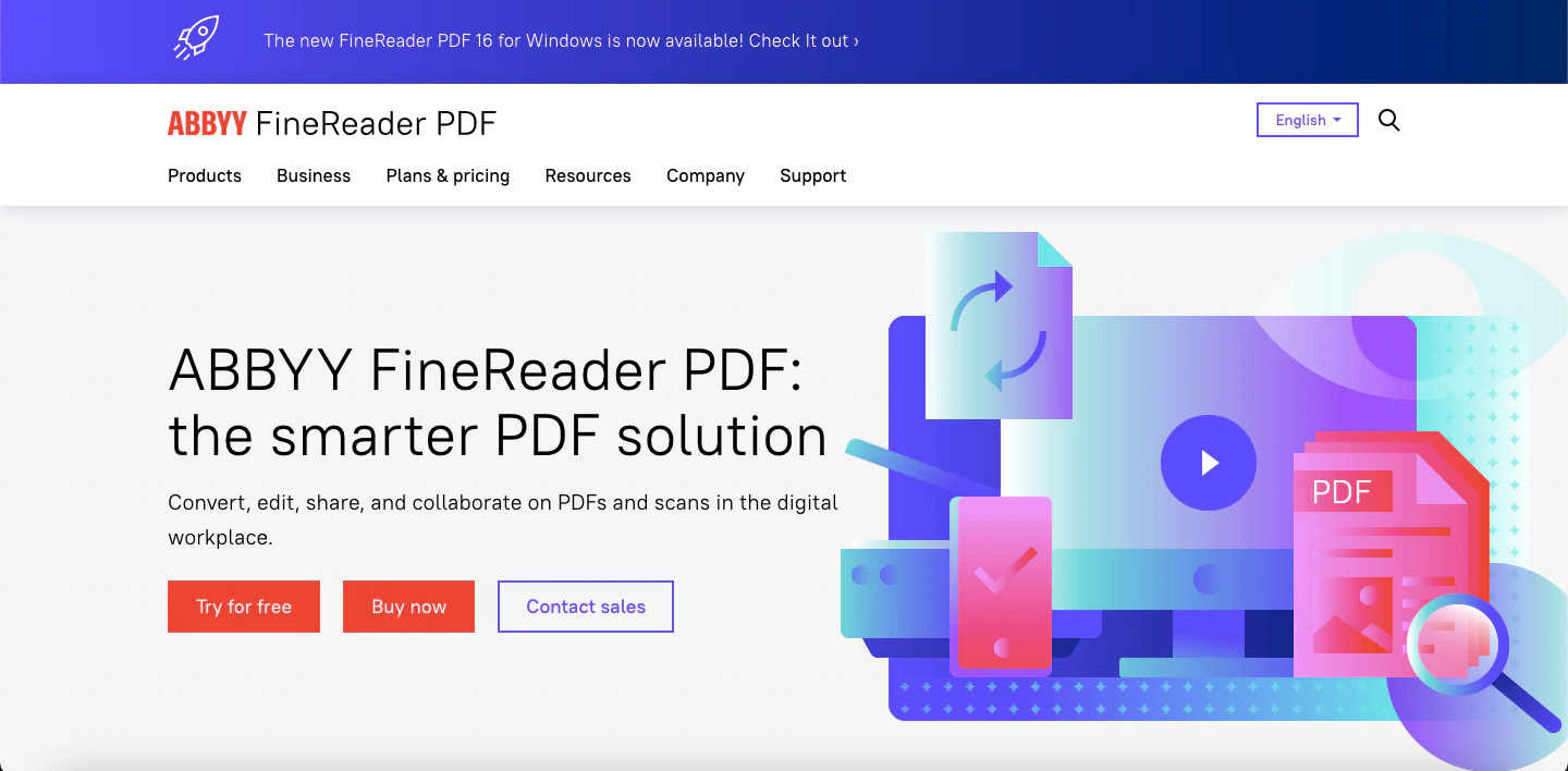 ocr do pdf por abbyy finereader