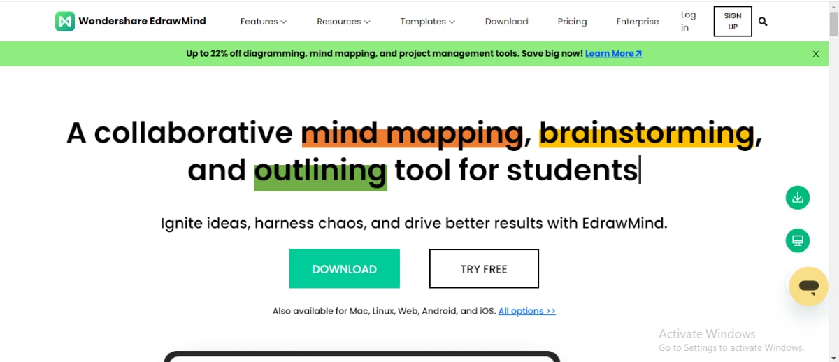 edrawmind gantt chart