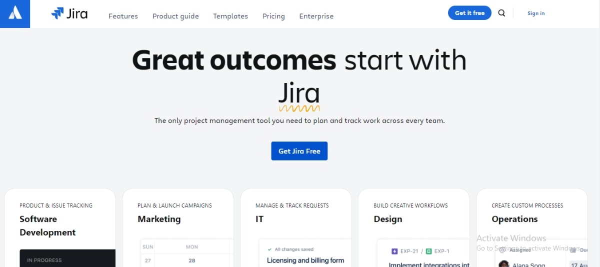 jira gantt chart