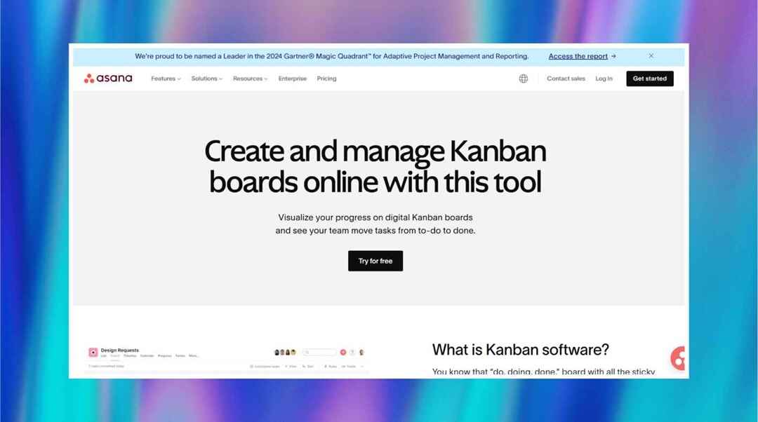 asana kanban software