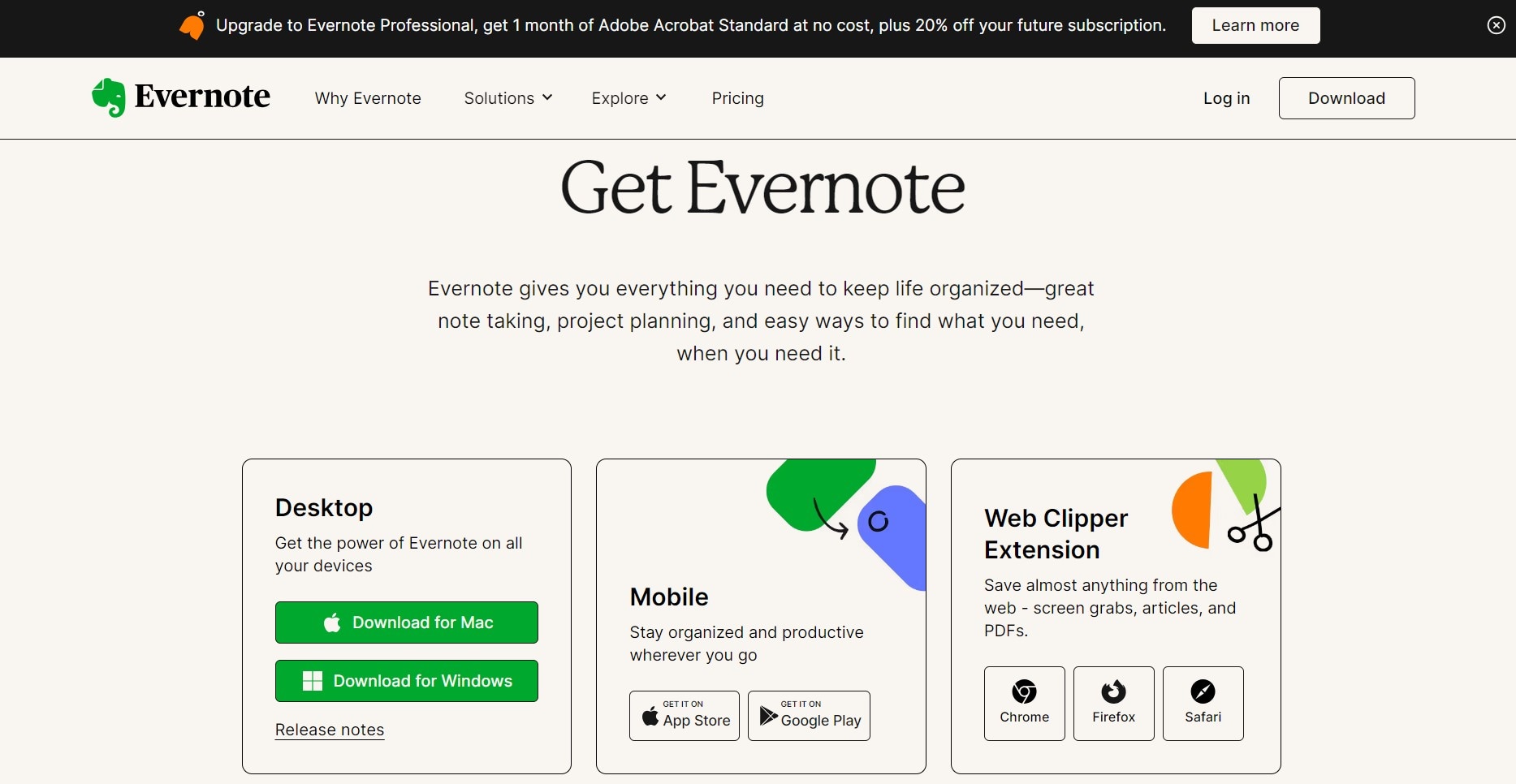 evernote best note app for ipad