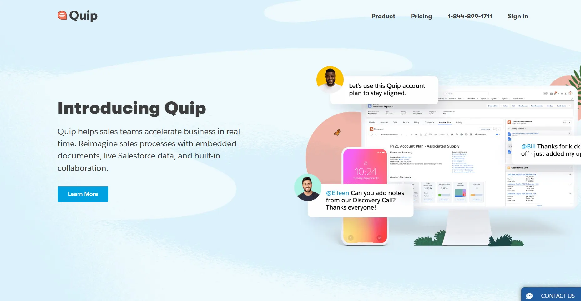 quip tool for remote work