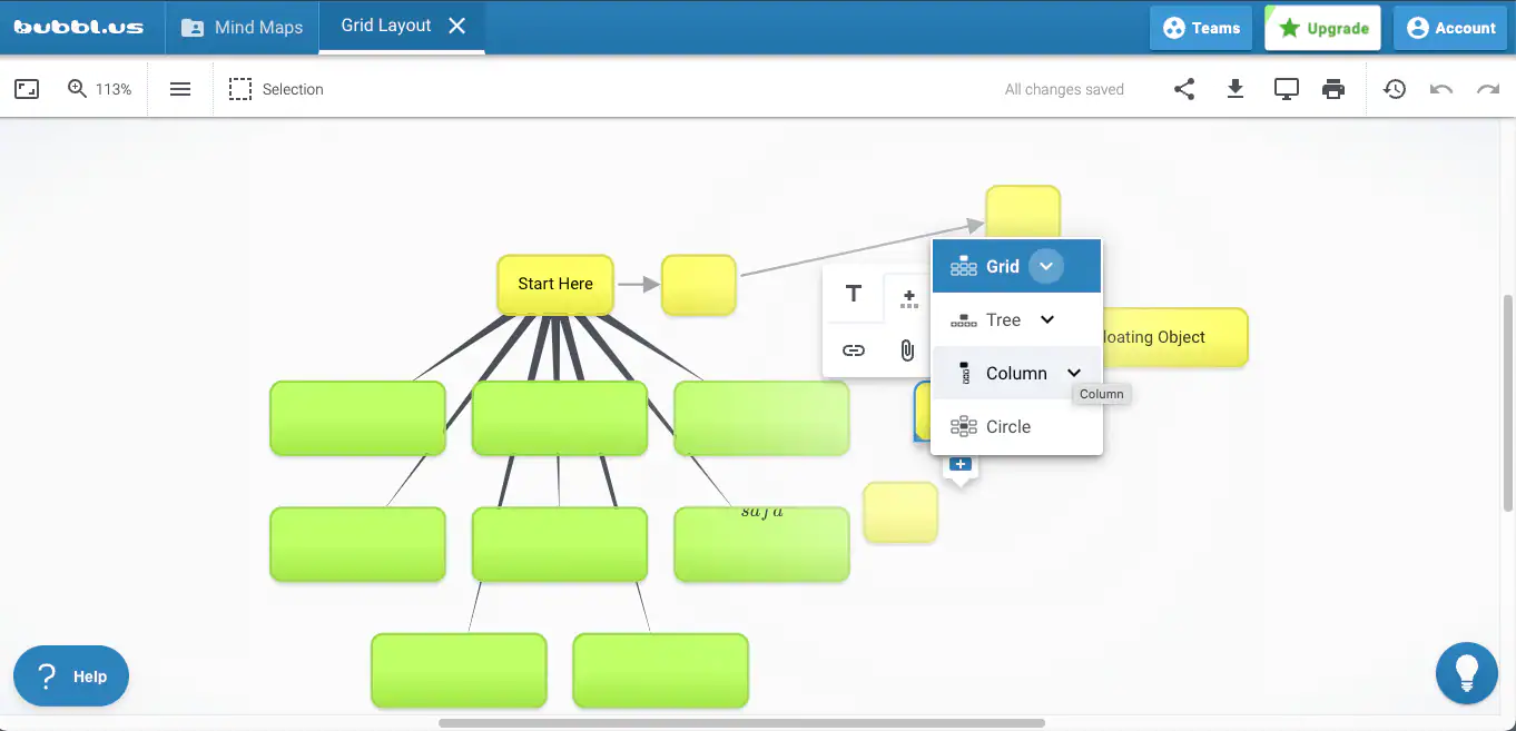 How to Make a Mind Map in Bubbl.us