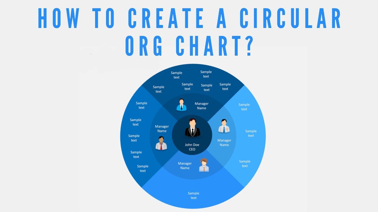how to create circular org chart