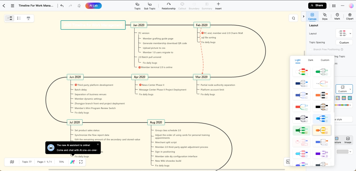 create a mind map online step 4