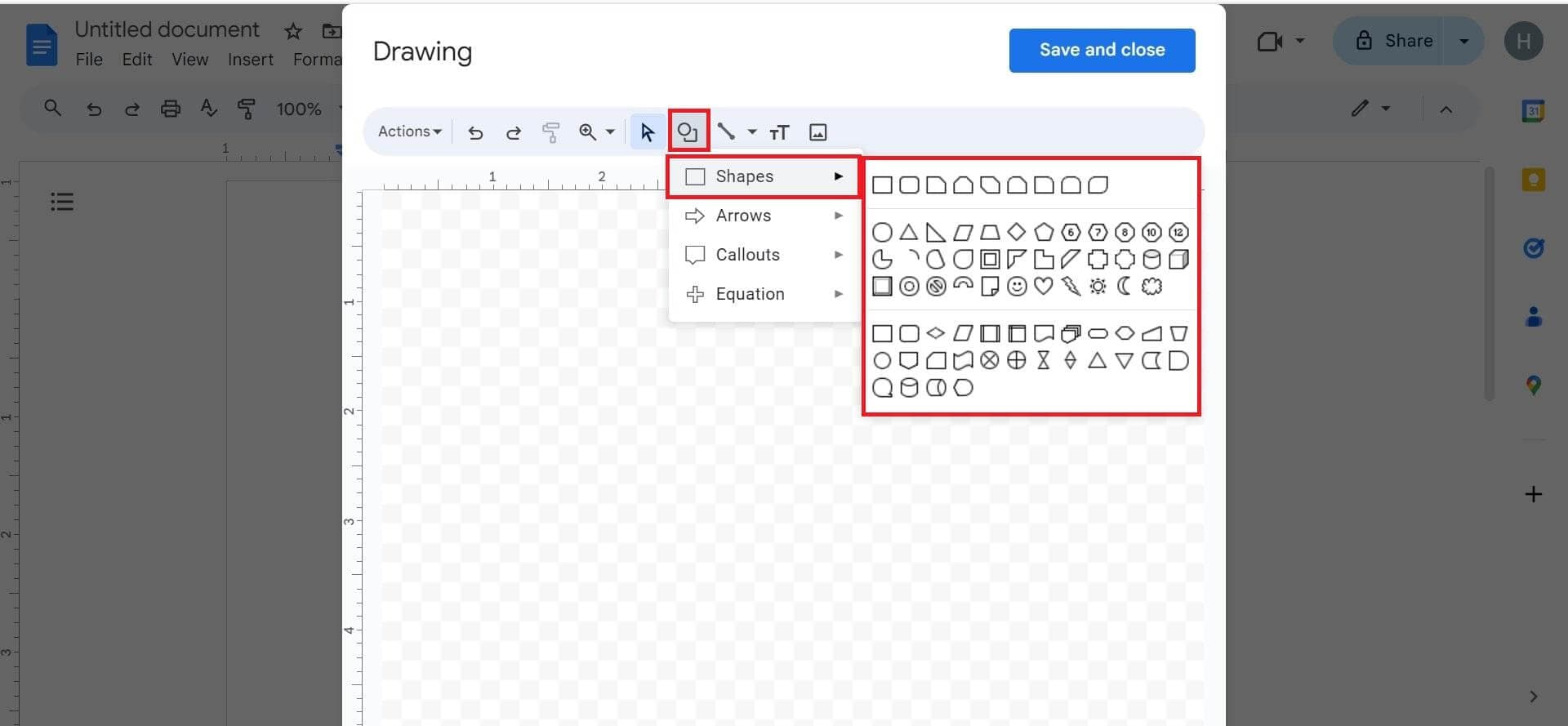 make family tree using google docs