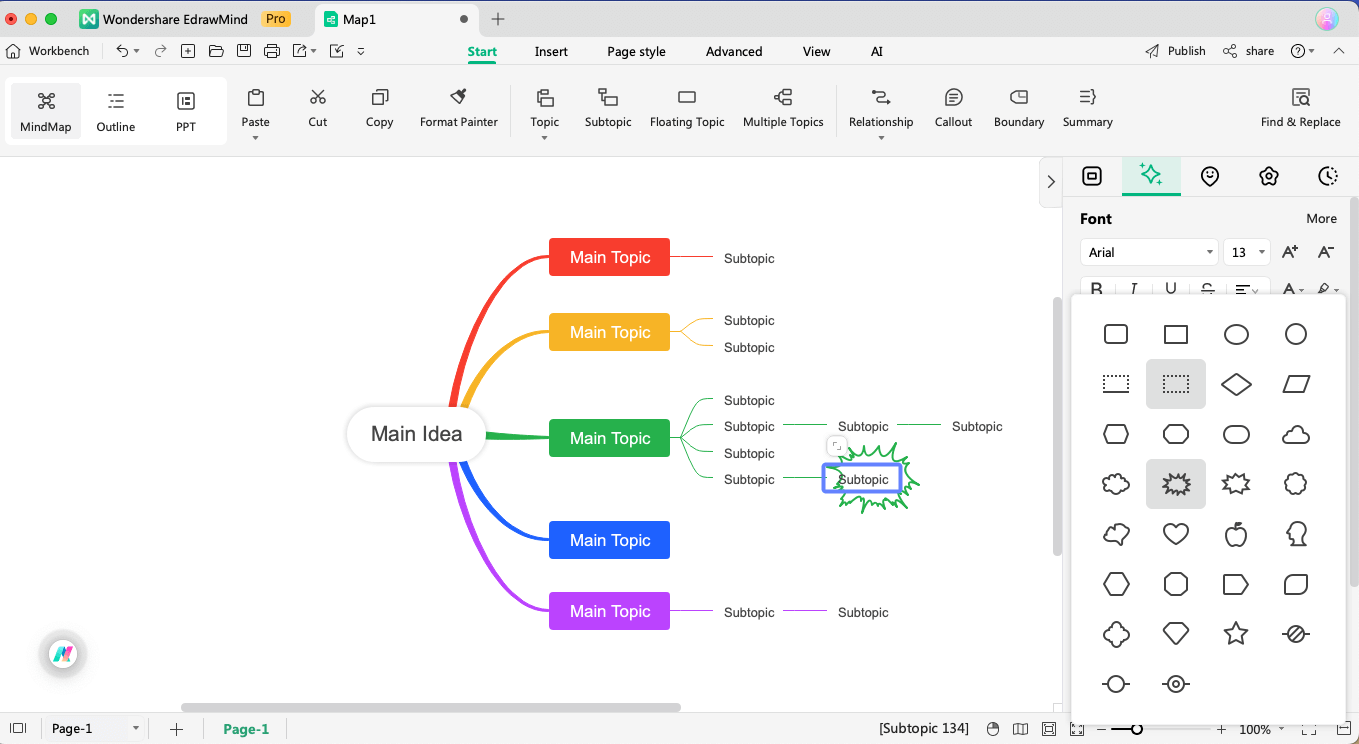 How to Make a Mind Map in EdrawMind