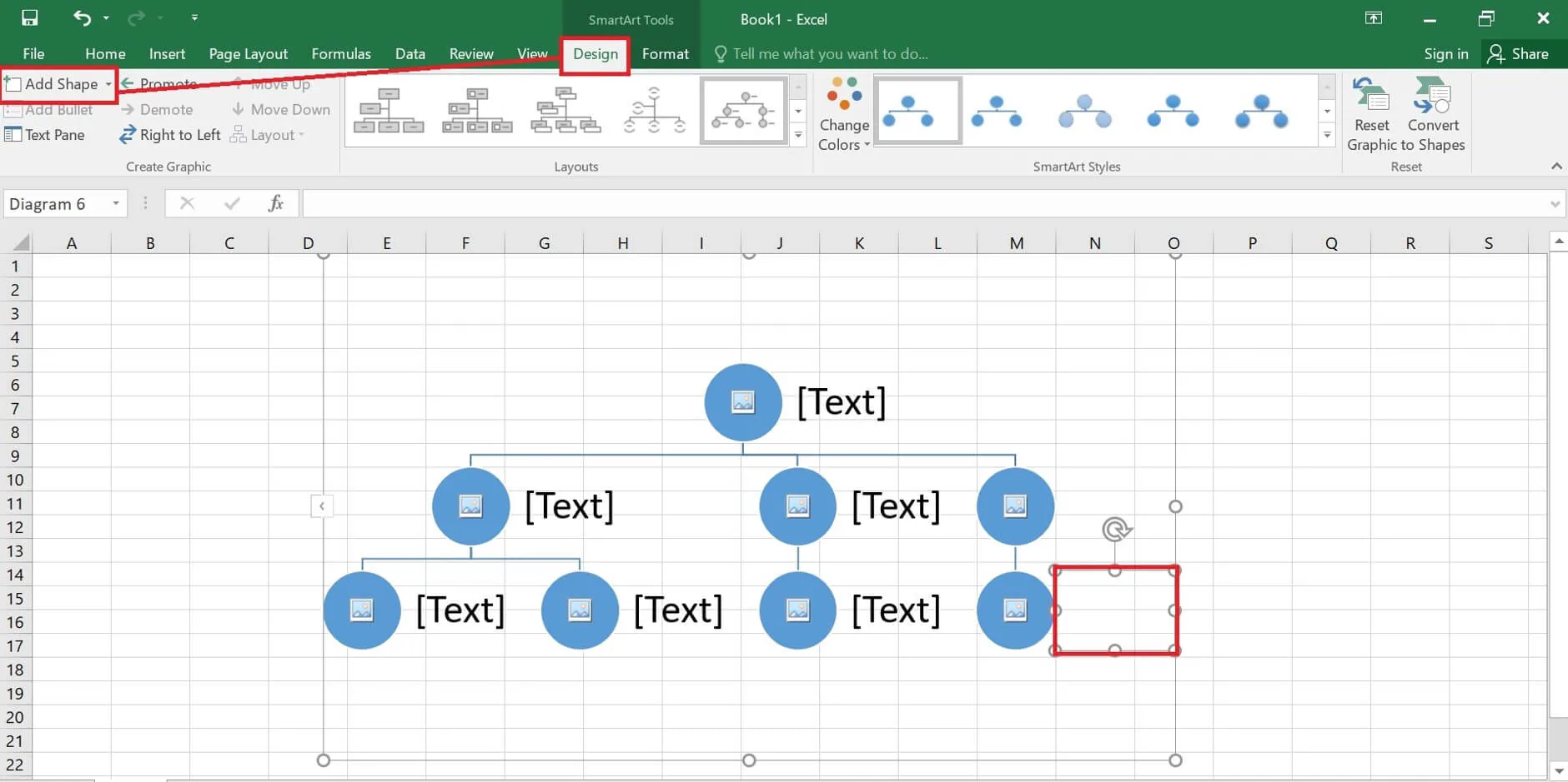 make family tree using excel