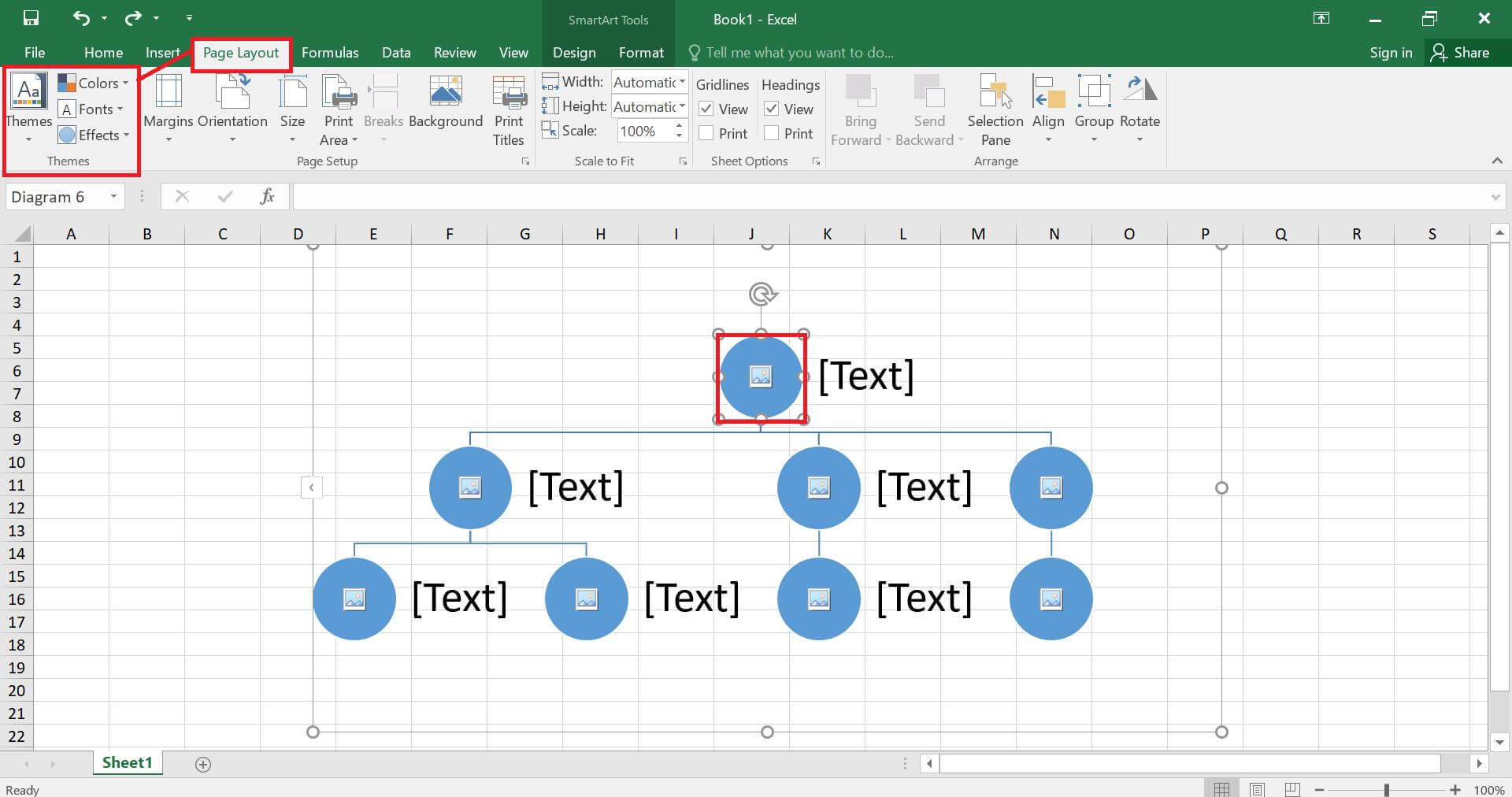 make family tree using excel