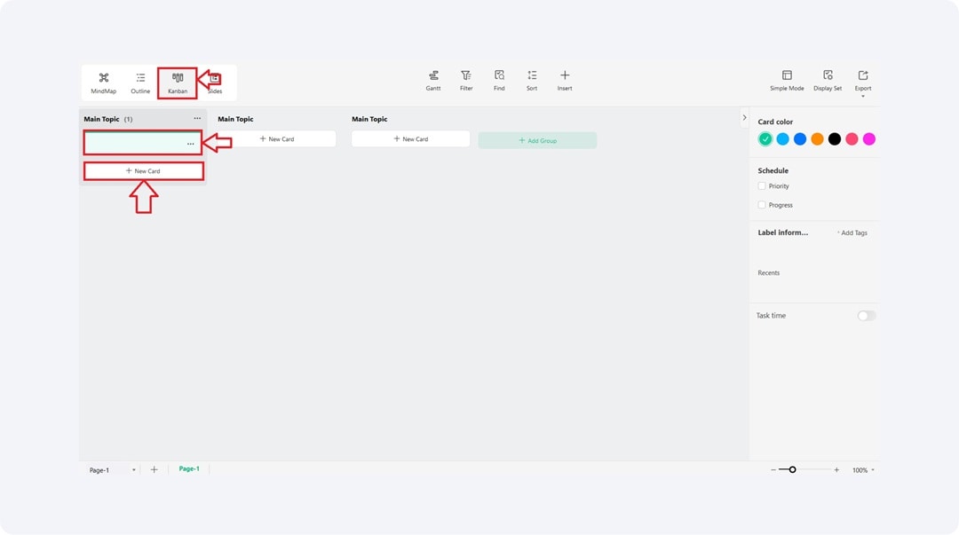 switch kanban mode