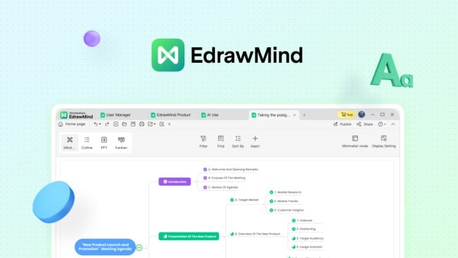 O Visualizador de Markdown do EdrawMind proporciona uma experiência suave com uma interface de usuário intuitiva.