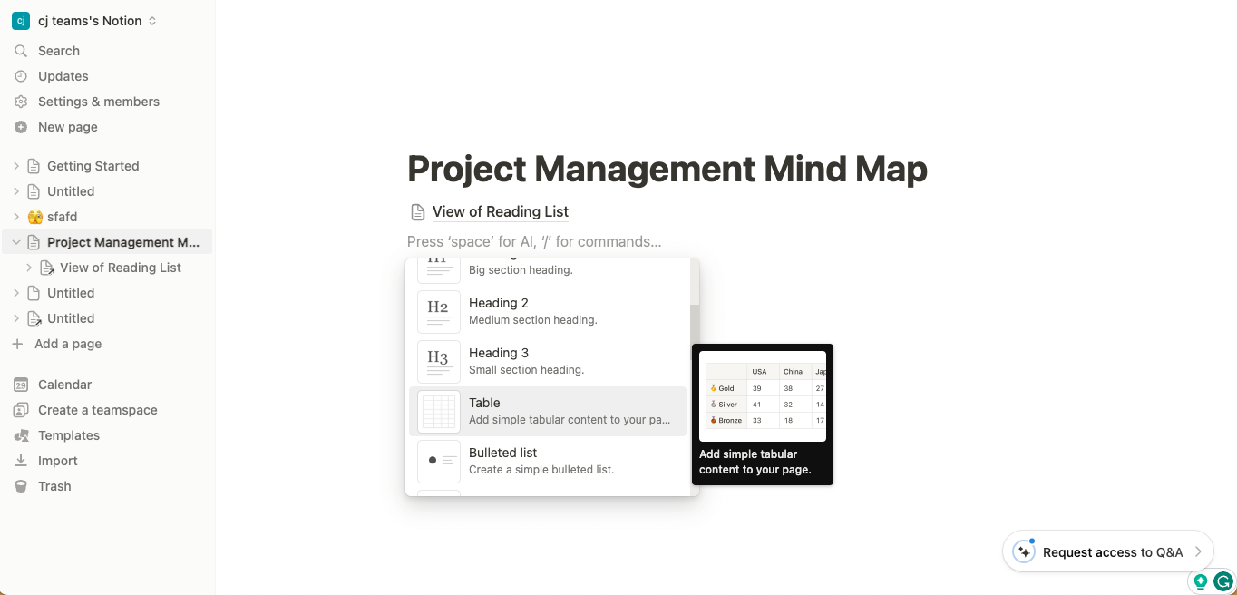 How to Make a Mind Map in Notion
