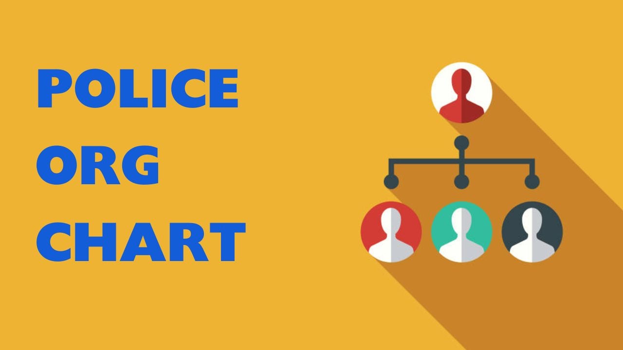 org chart of police
