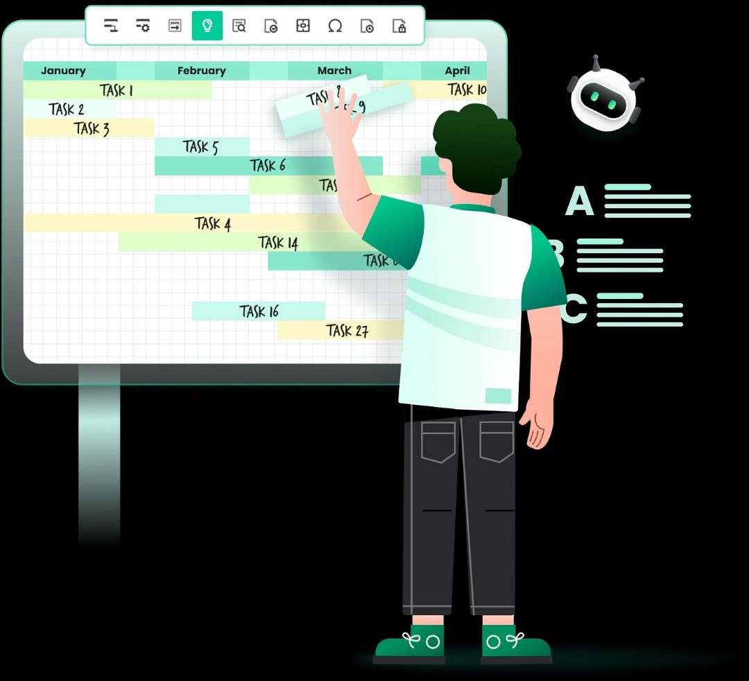 edrawmind gantt chart banner