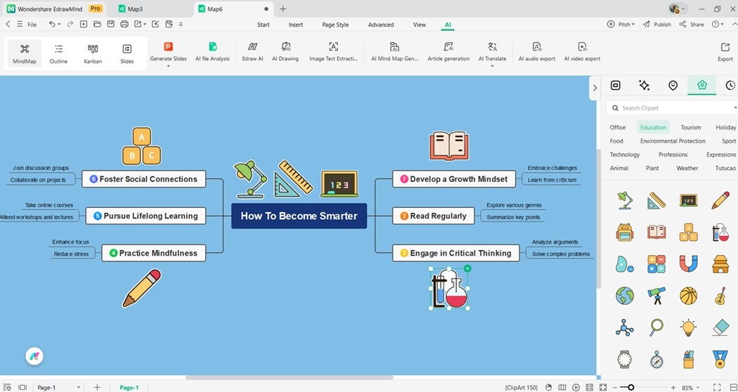 personalizing the diagram