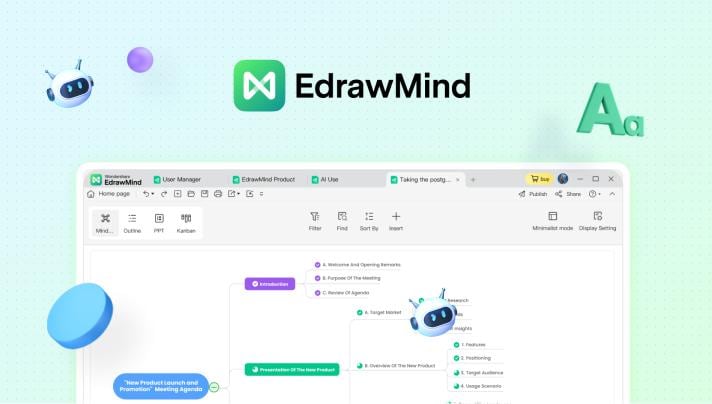 EdrawMind home page