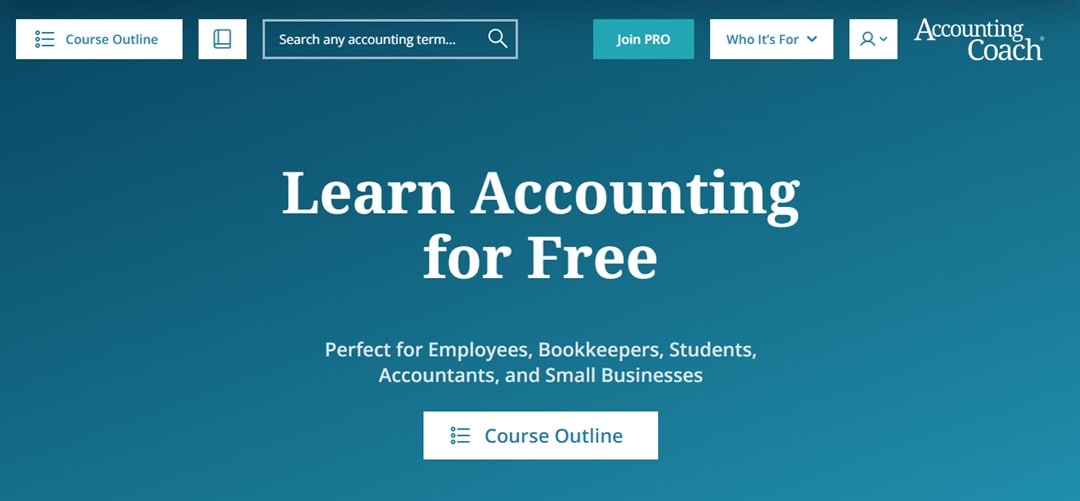 resource to learn accounting for free