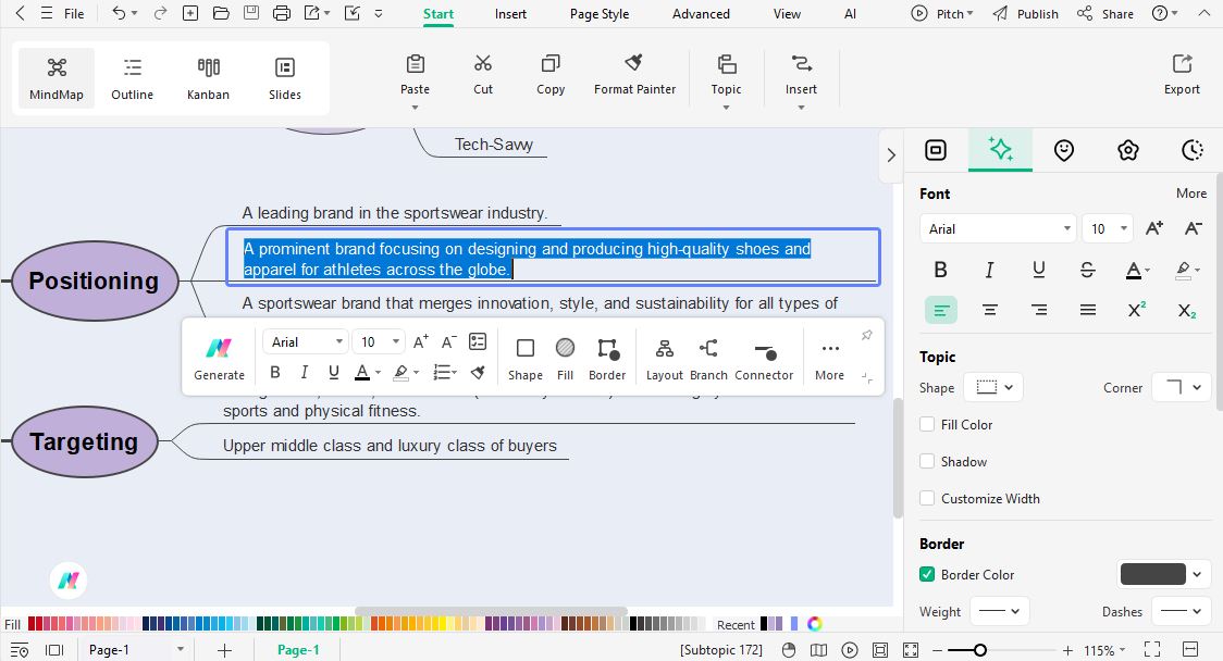 edit text format