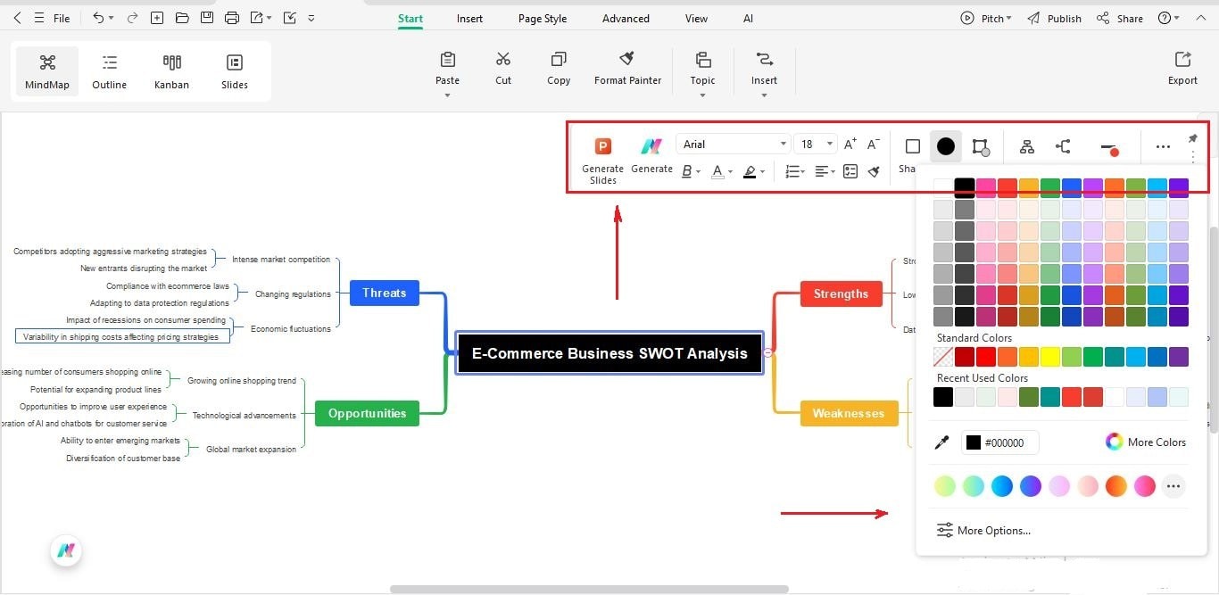 review and customize