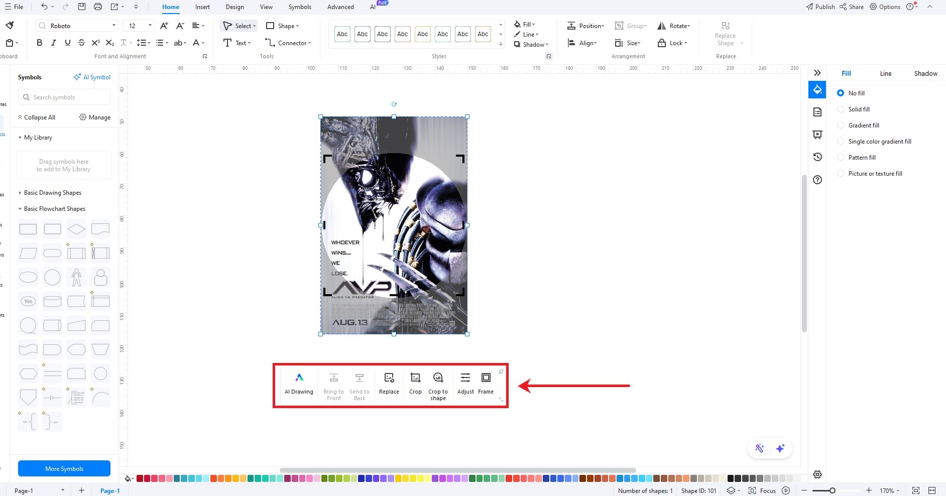 reshape image