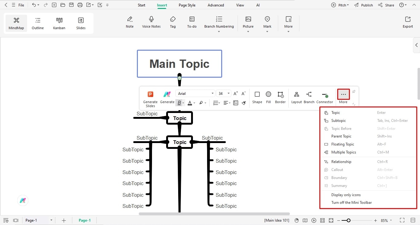 add-or-remove-topics-edrawmind