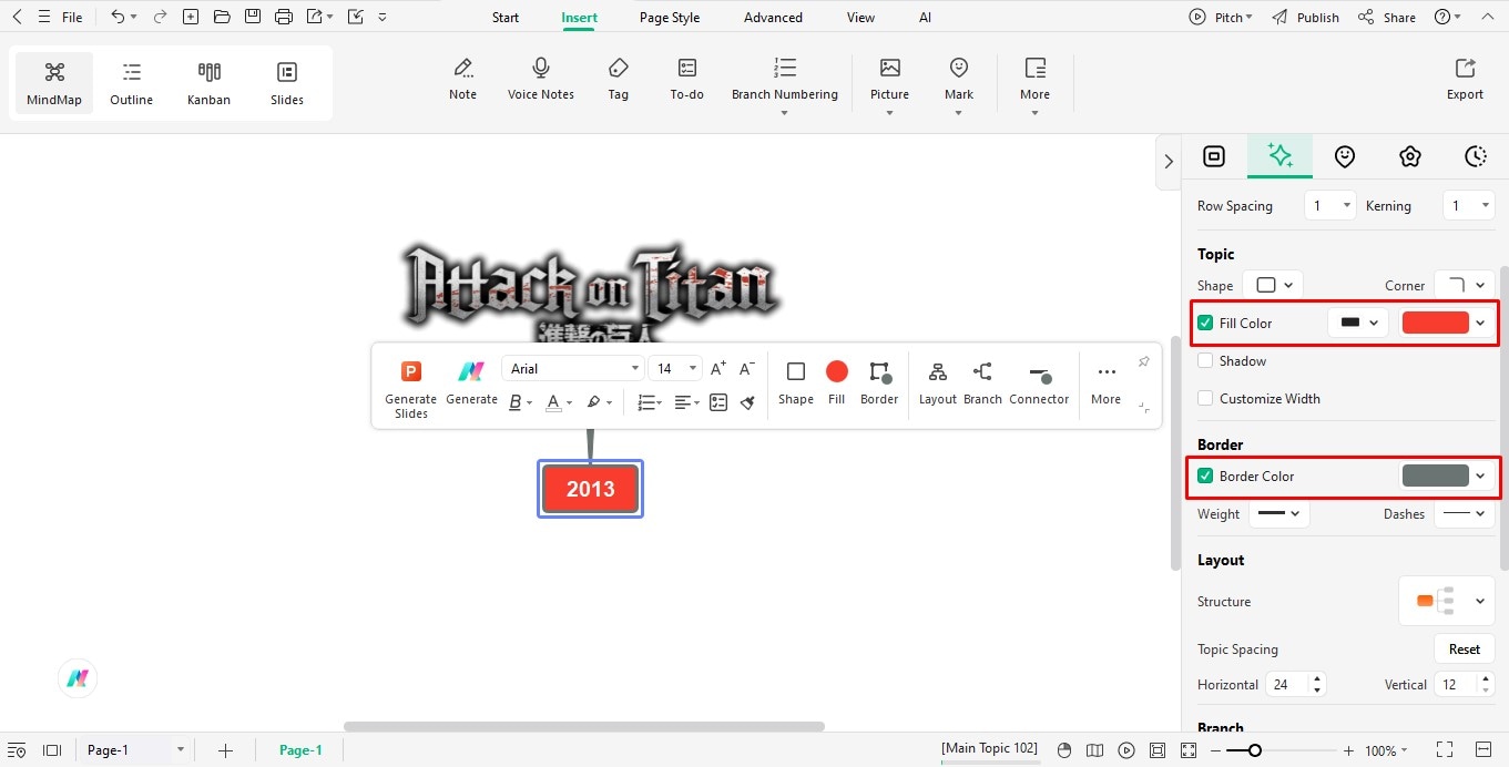 insert text