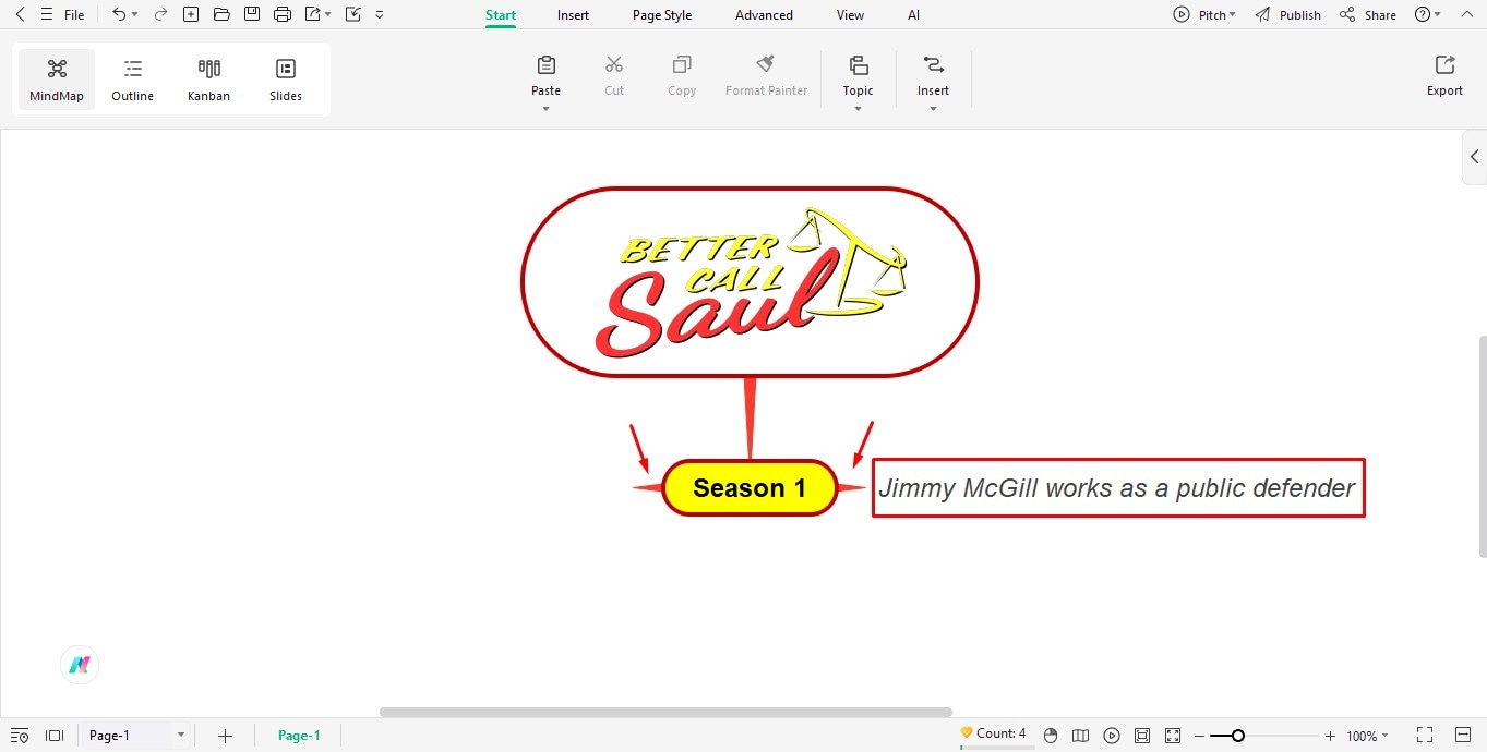 step-6 add subtopics