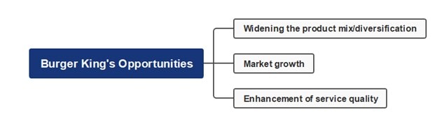 burger king opportunity mind map-opportunity mind map
