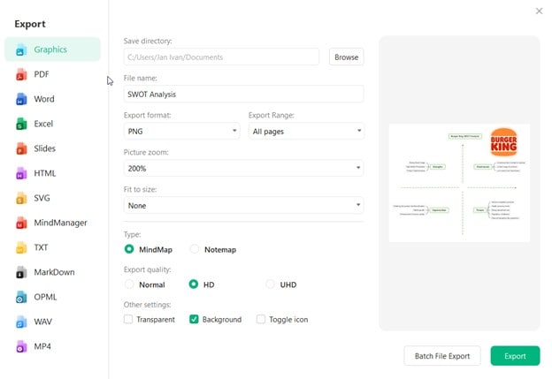 edrawmind export tools-EdrawMind export tools