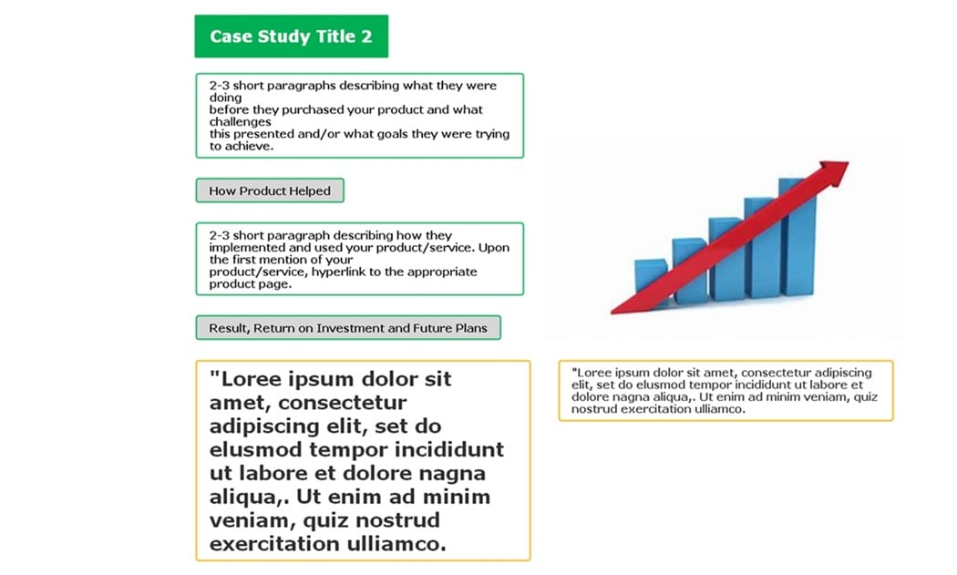 problem-solution case study template