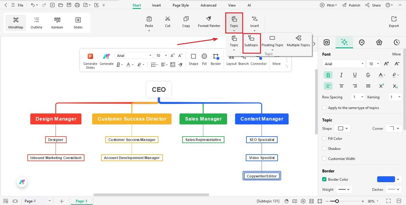 org chart step 4 add team members