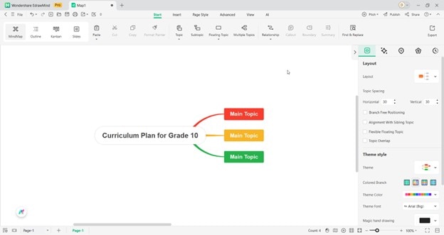 edrawmind-edit main idea