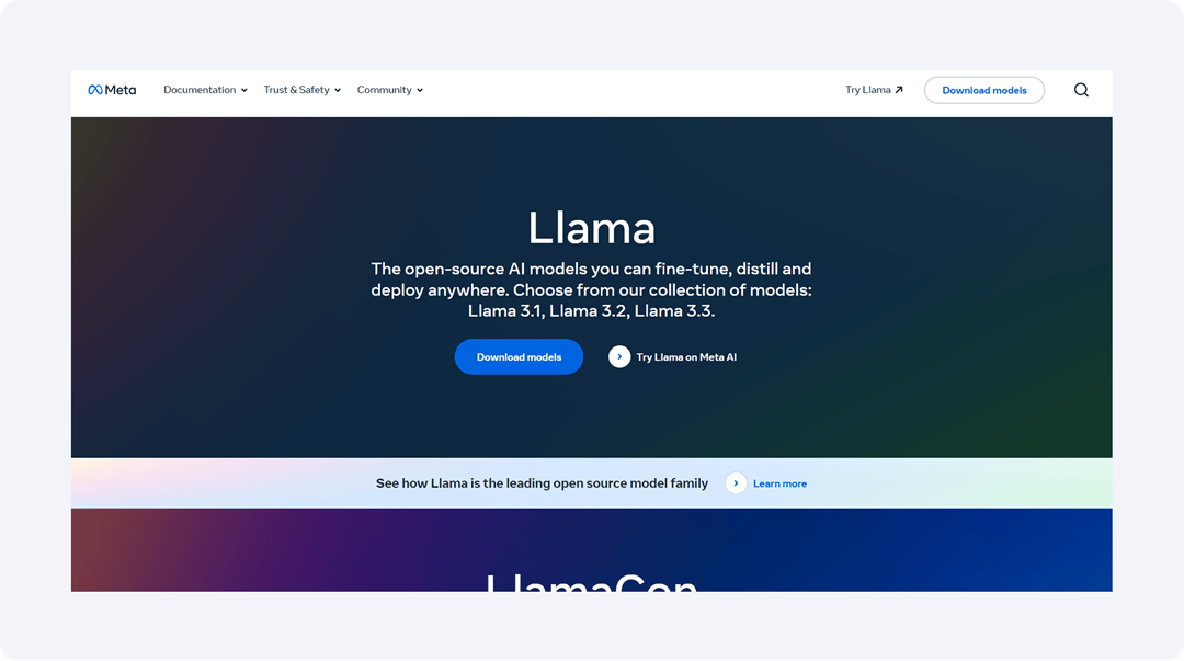 llama chat app