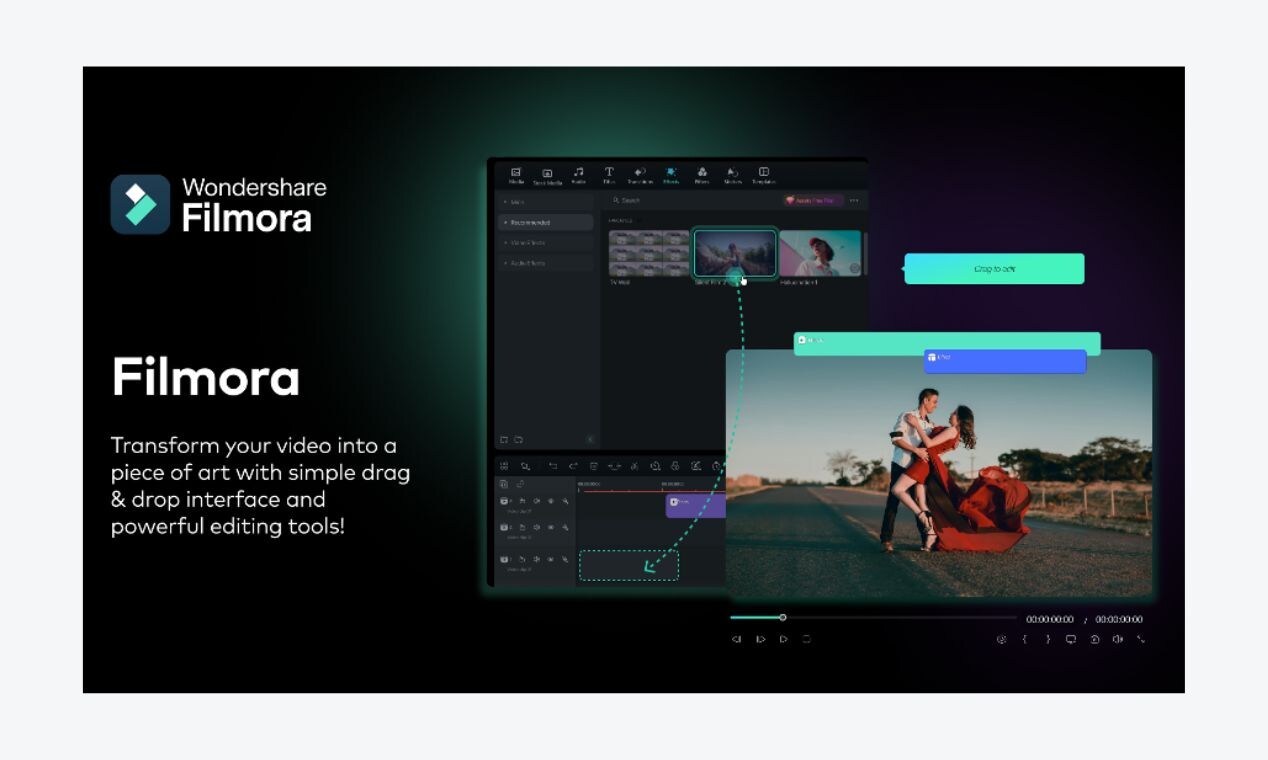 filmora ai video editing tool