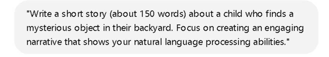 testing both models for writing and creativity