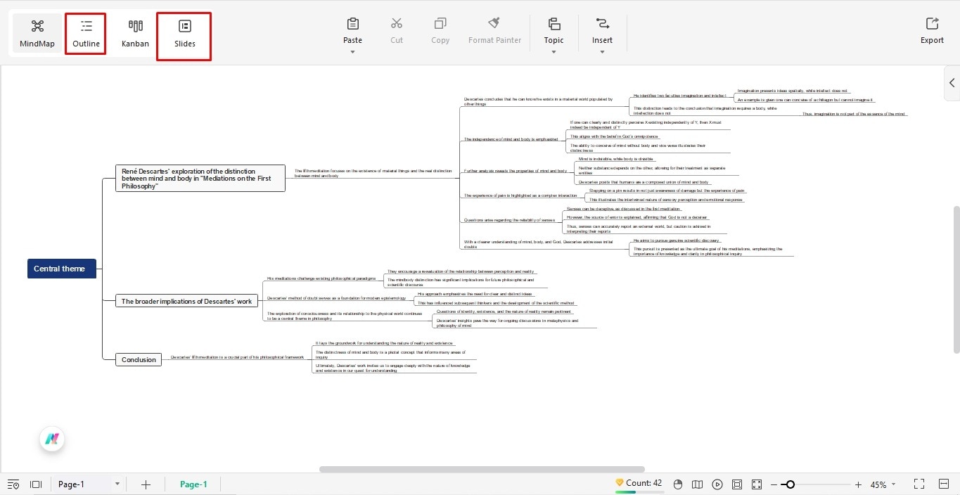 convert-mind-map-to-slides-outlines-edrawmind