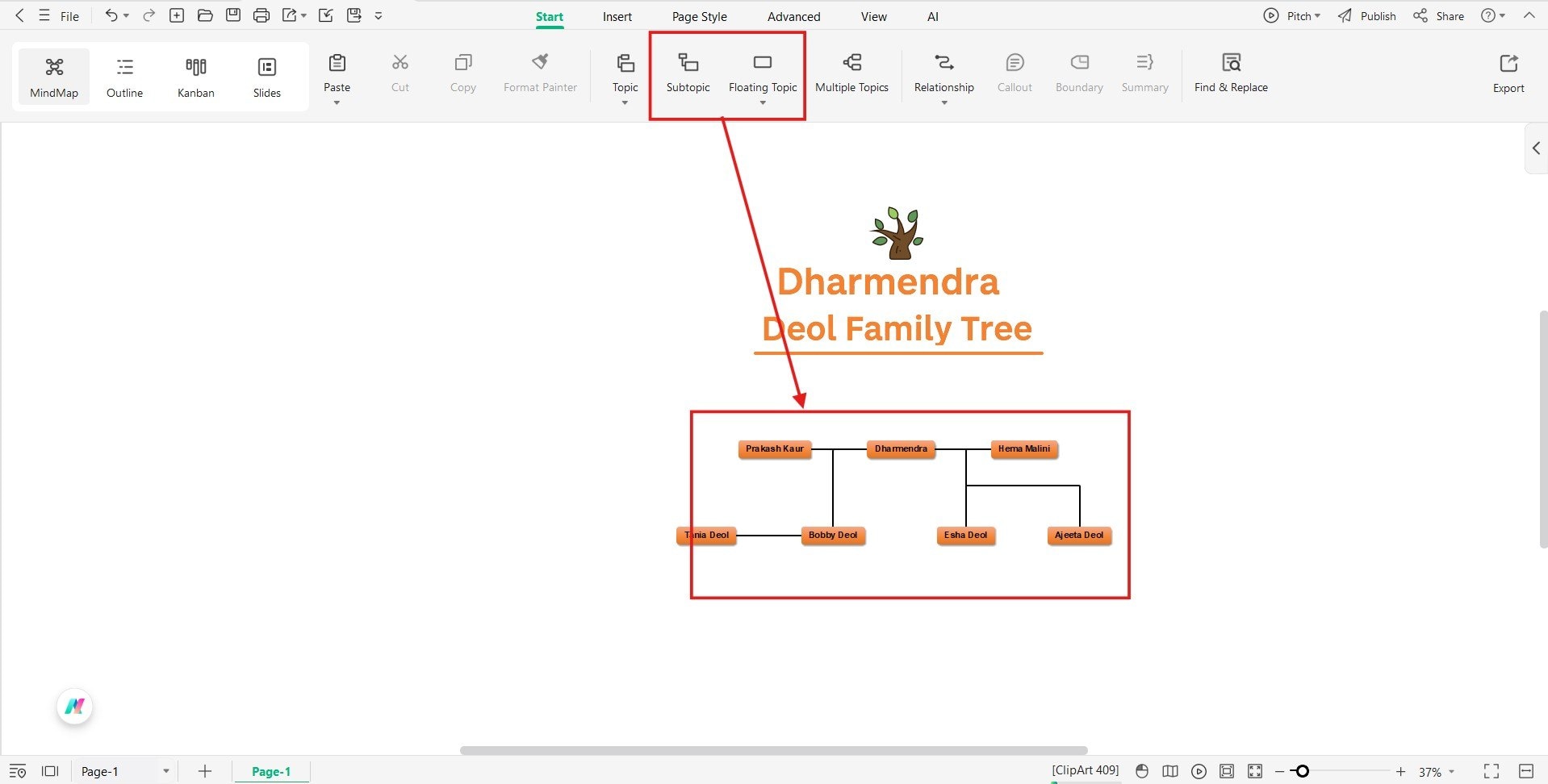 adding each member individually
