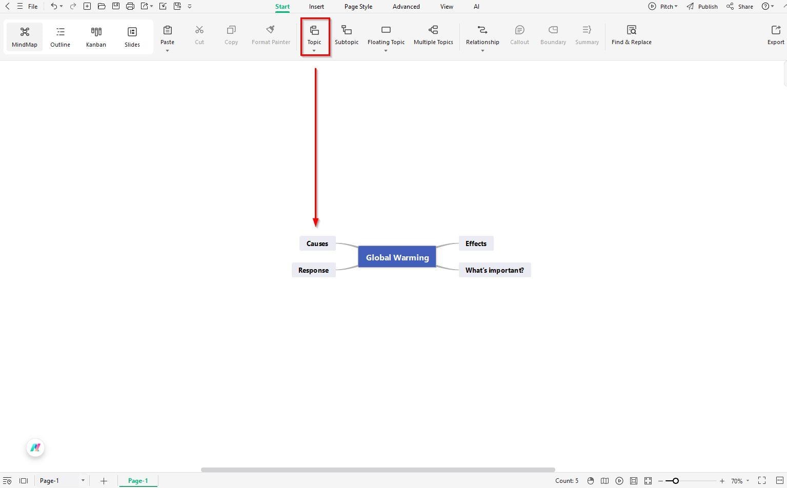 add primary branches