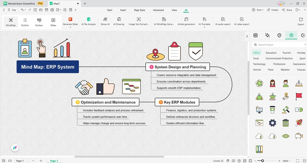 customizing the content plan diagram