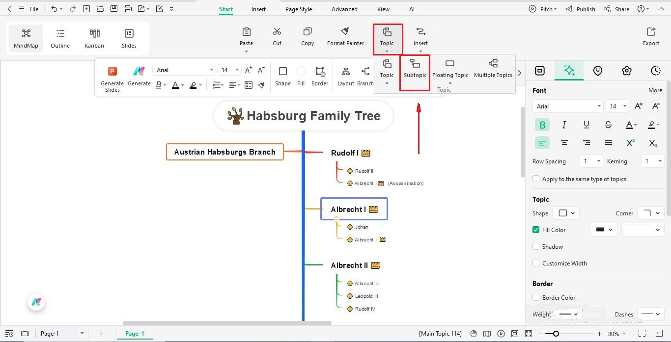step 3-add main branches