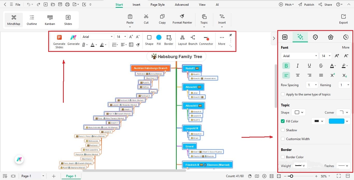 step 5-customize the tree