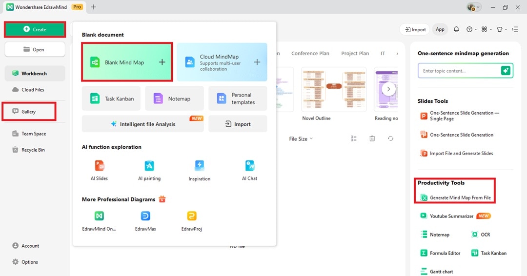 edrawmind create mindmap