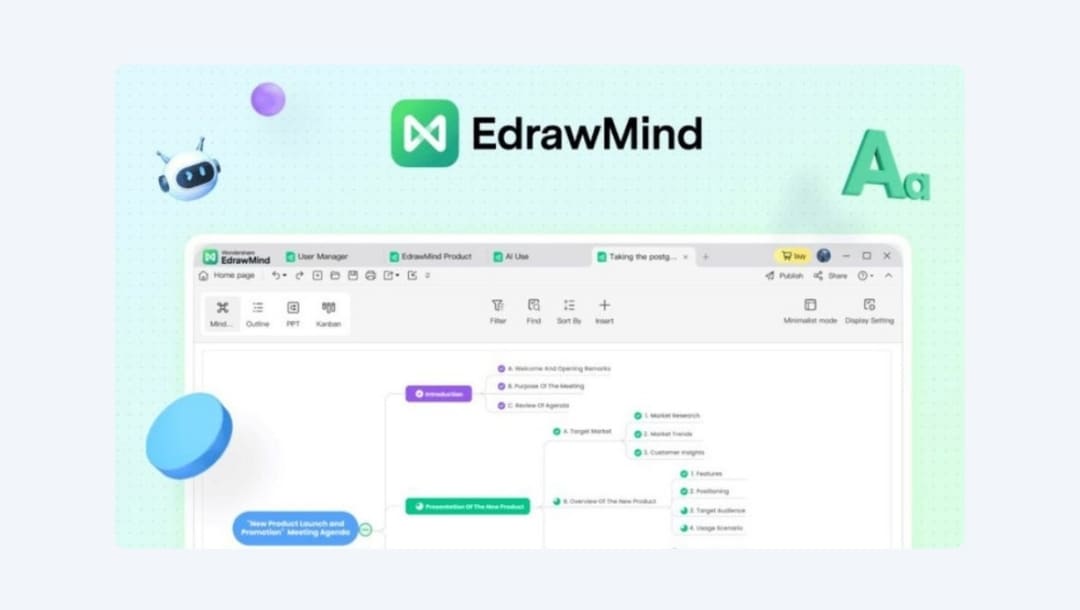 edrawmind career planning tool