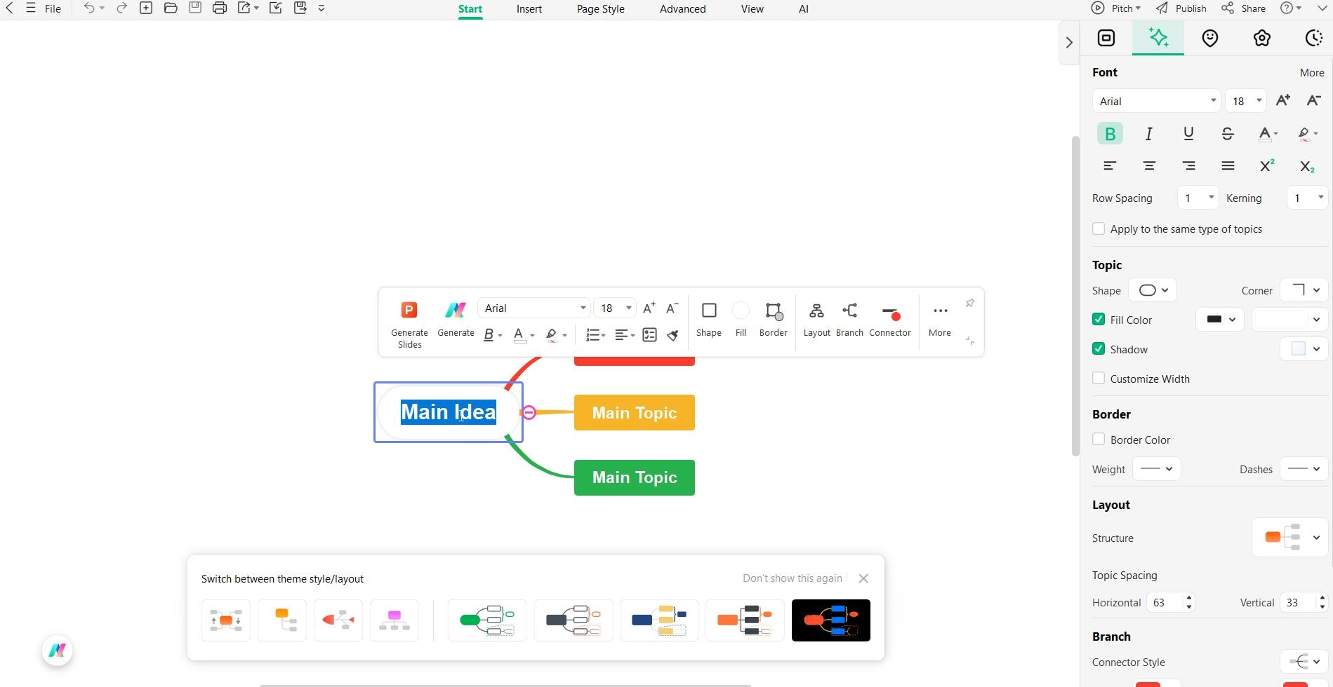 how to create insurance org chart